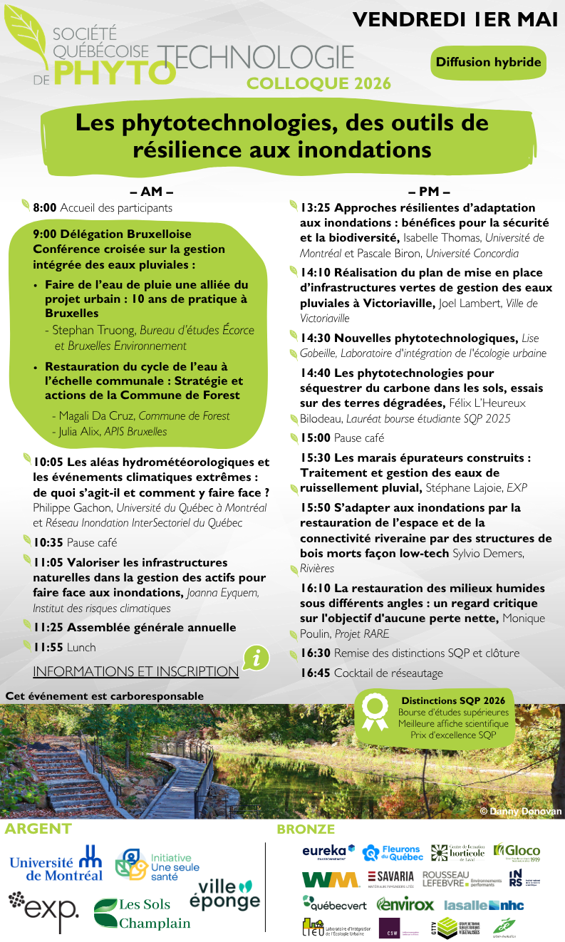 Affiche - programmation colloque 2026